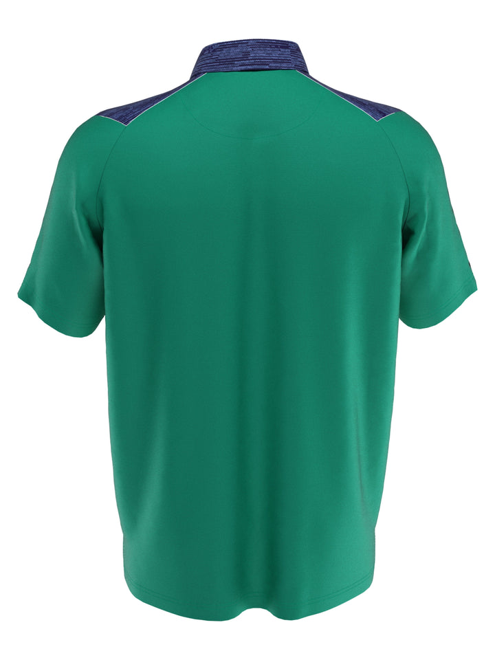 Men's Swing Tech™ Engineered Chevron Print Jacquard Polo
