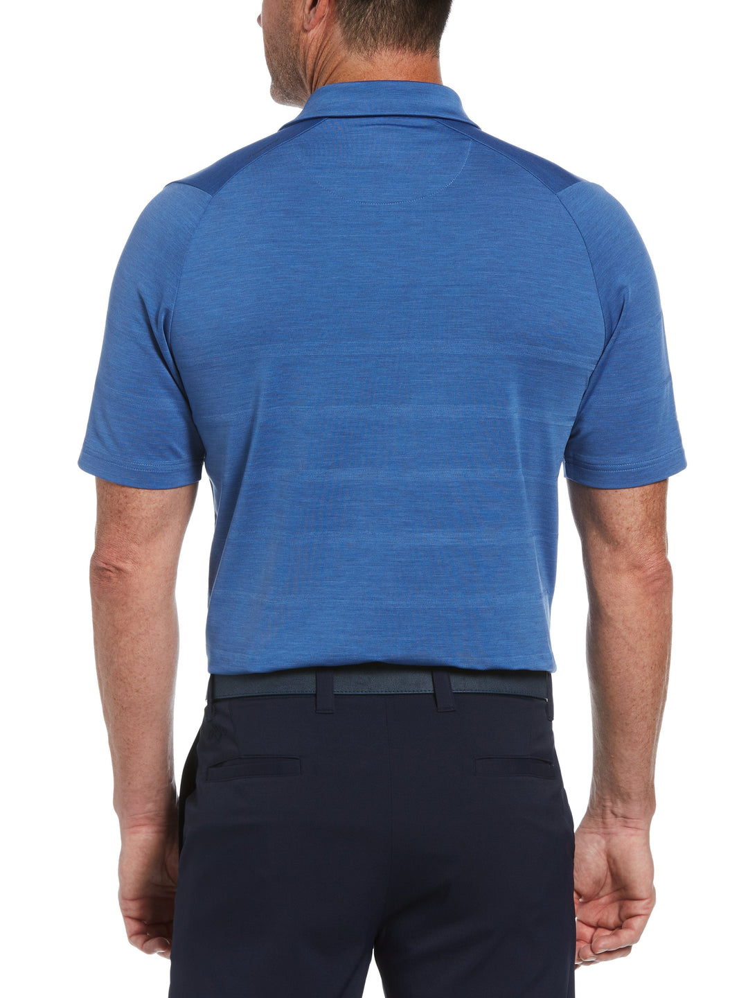 Men's Swing Tech™ Engineered Stripe Jacquard Golf Polo
