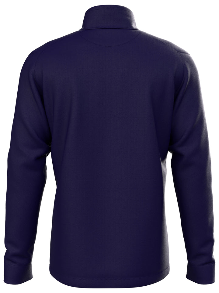 Mens Swing Tech Lightweight Fleece Golf Sweater (Peacoat) 