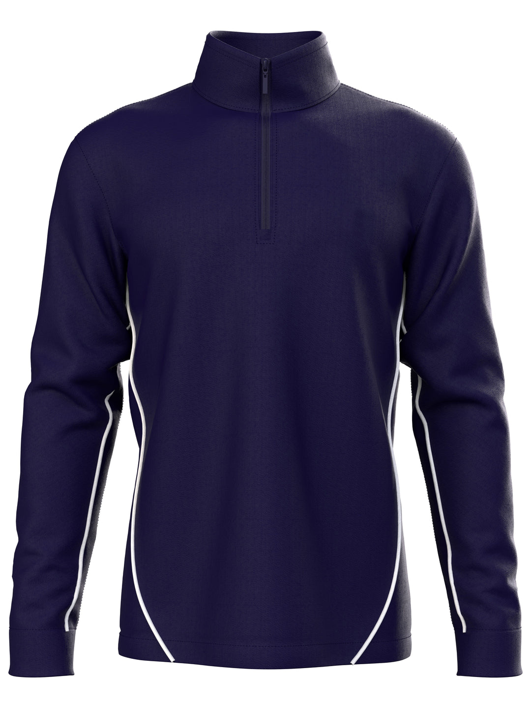 Mens Swing Tech Lightweight Fleece Golf Sweater (Peacoat) 