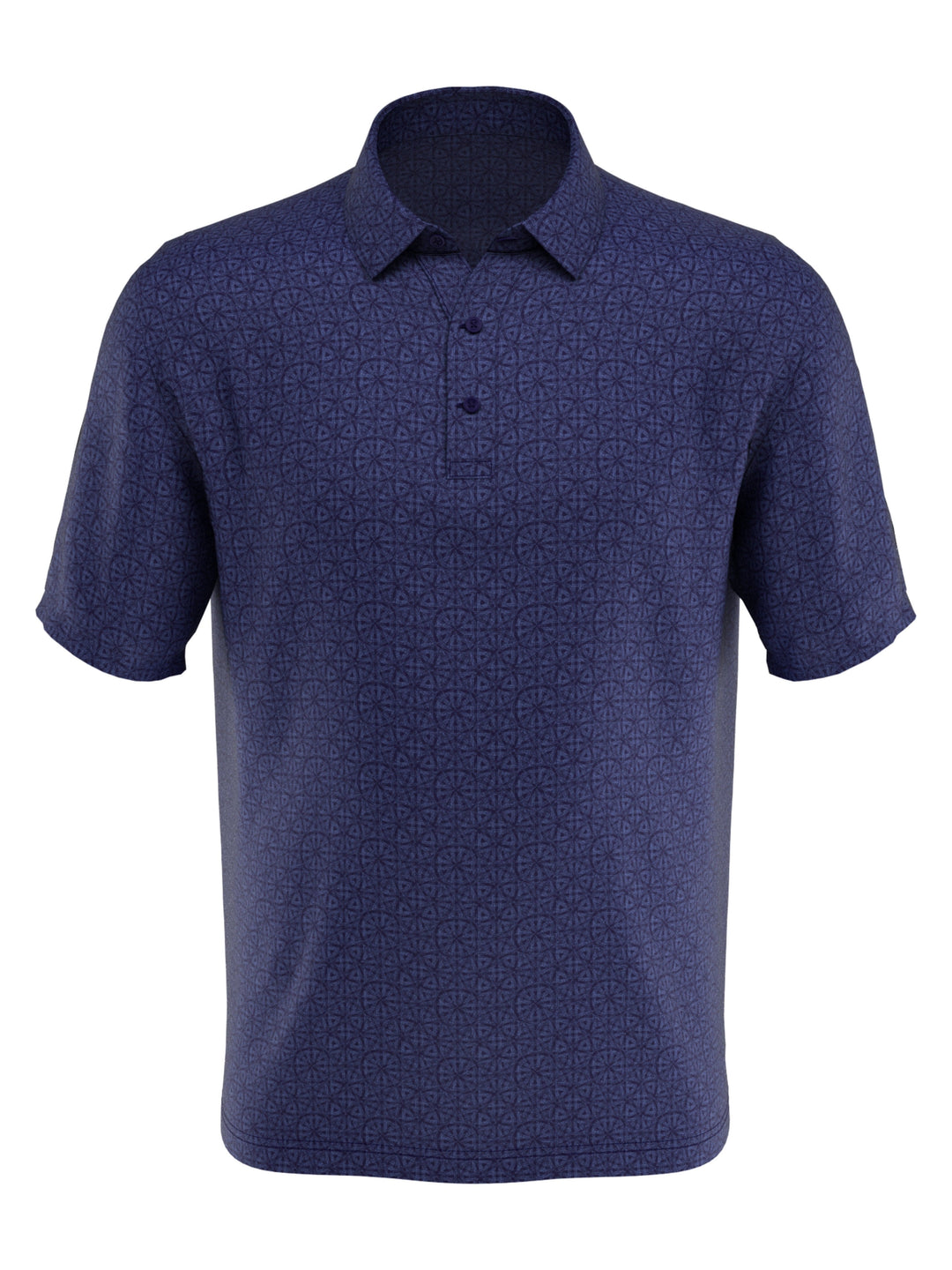 Men's Swing Tech™ Stitched Chevron Geo Print Polo