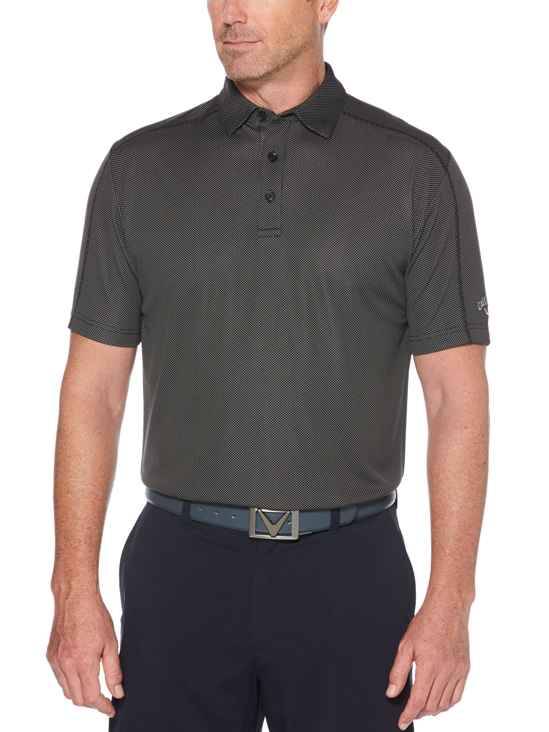Men's Swing Tech™ Two Color Jacquard Polo