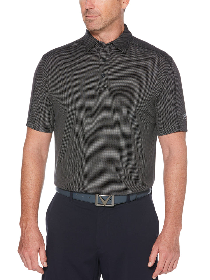 Men's Swing Tech™ Two Color Jacquard Polo