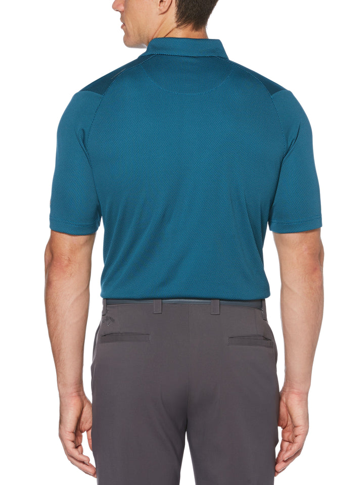 Men's Swing Tech™ Two Color Jacquard Polo