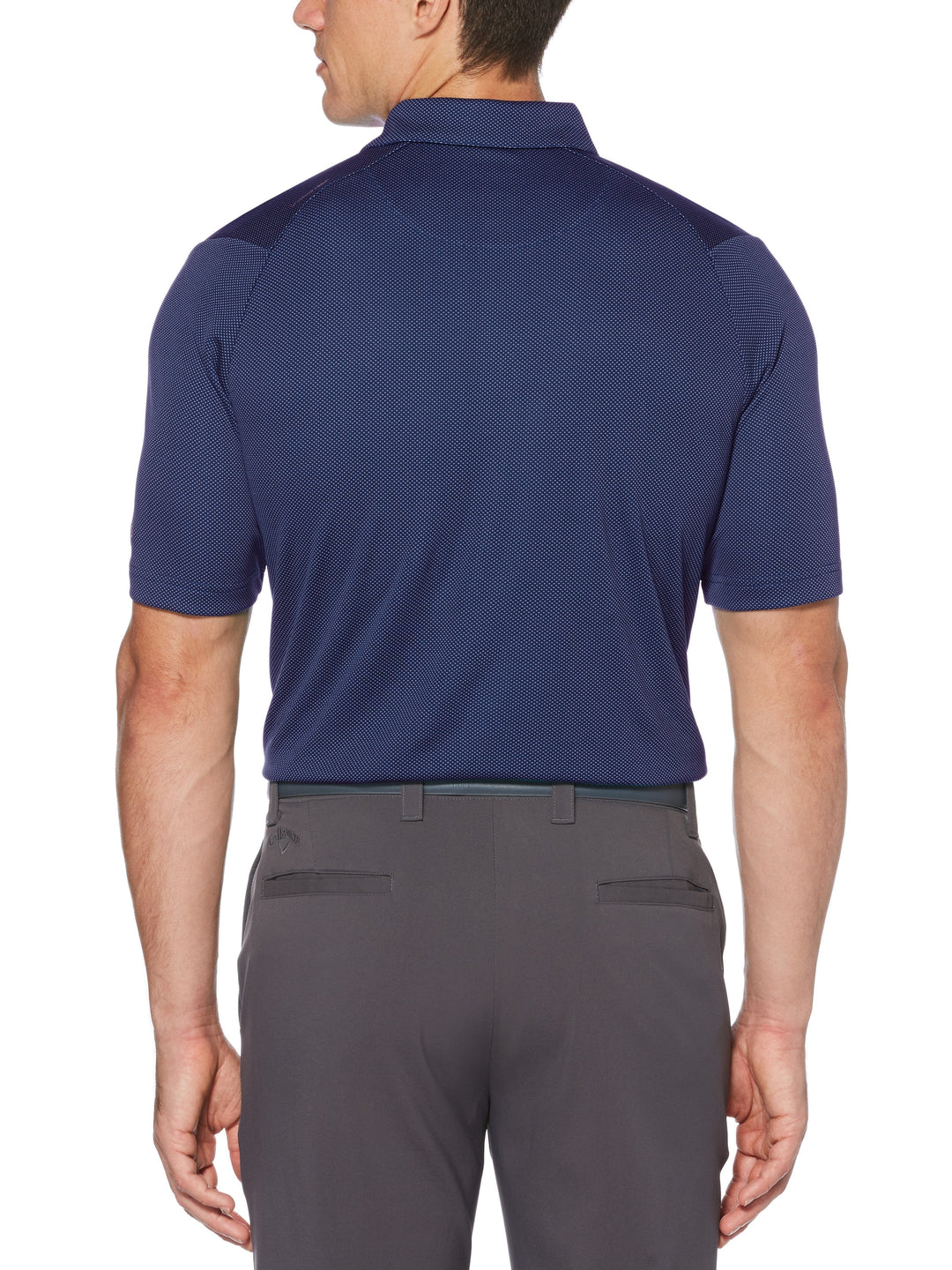 Men's Swing Tech™ Two Color Jacquard Polo
