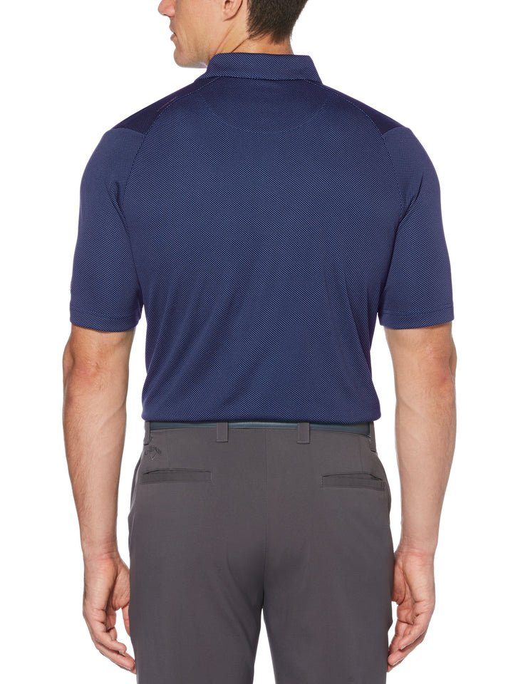 Men's Swing Tech™ Two Color Jacquard Polo