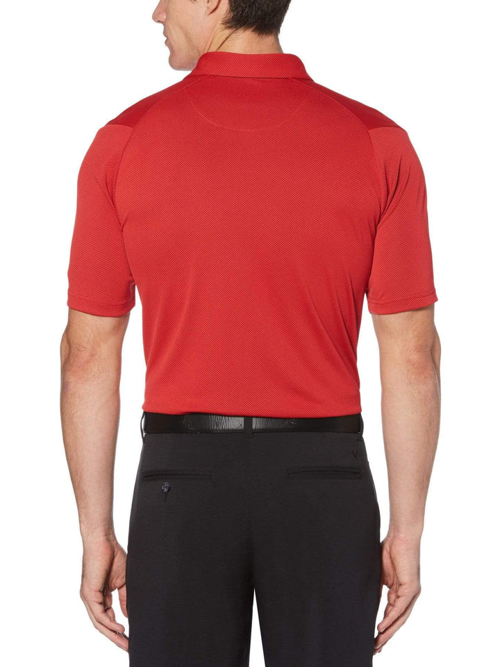 Men's Swing Tech™ Two Color Jacquard Polo