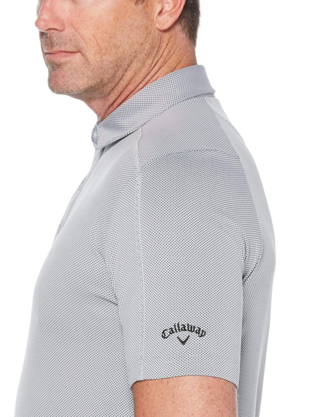 Men's Swing Tech™ Two Color Jacquard Polo