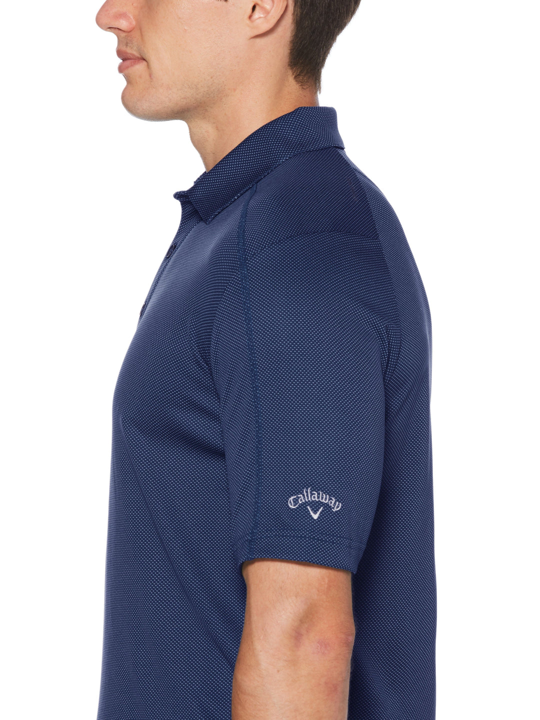 Men's Swing Tech™ Two Color Jacquard Polo
