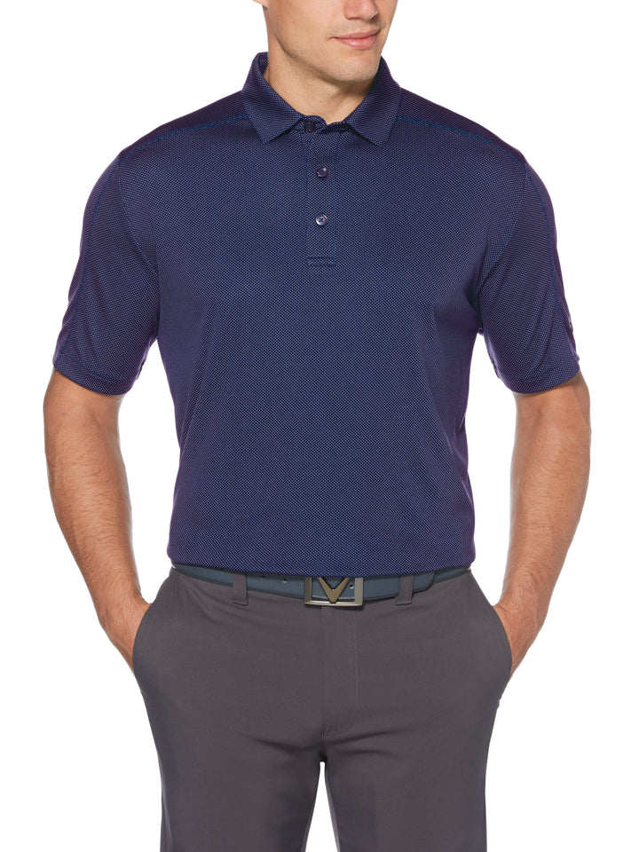 Men's Swing Tech™ Two Color Jacquard Polo