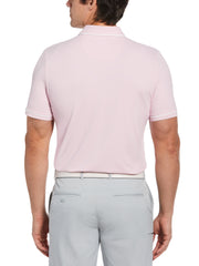 Technical Earl Short Sleeve Golf Polo Shirt (Gelato Pink) 