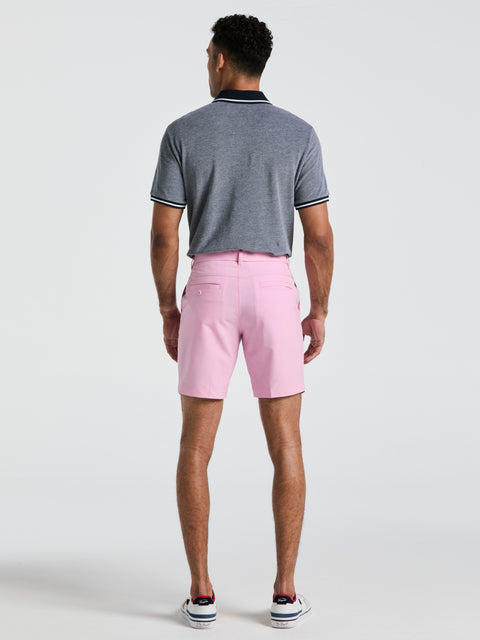 Technical Flat Front 8" Golf Shorts (Lilac Sachet) 