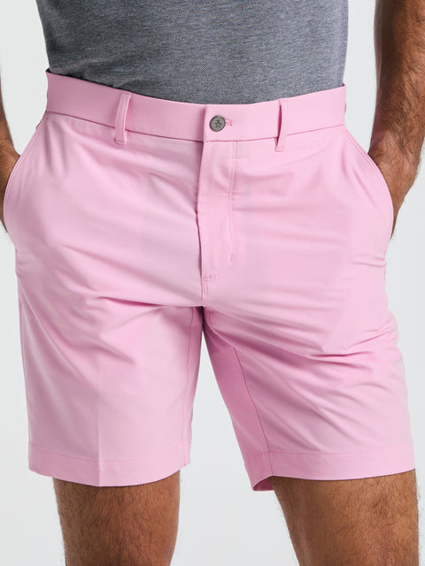 Technical Flat Front 8" Golf Shorts (Lilac Sachet) 