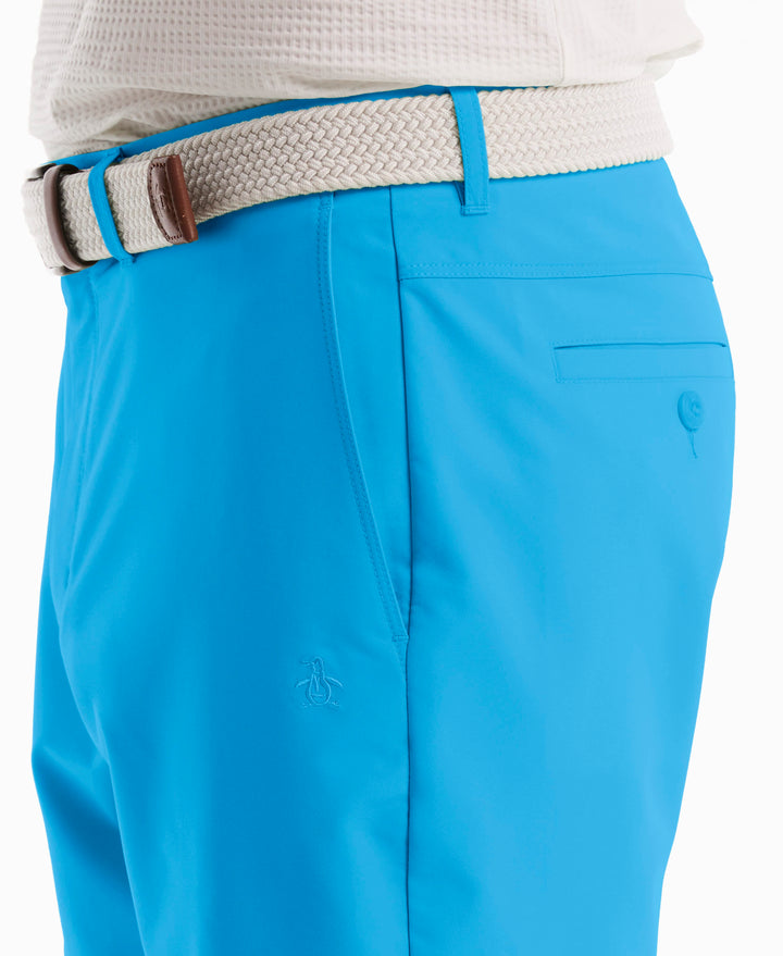 8" Technical Flat Front Golf Short (Malibu Blue) 