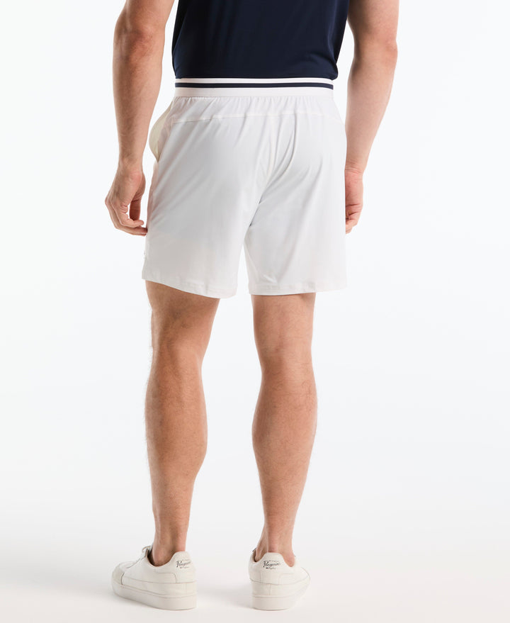 7" Heritage Stripe Shorts (Bright White) 