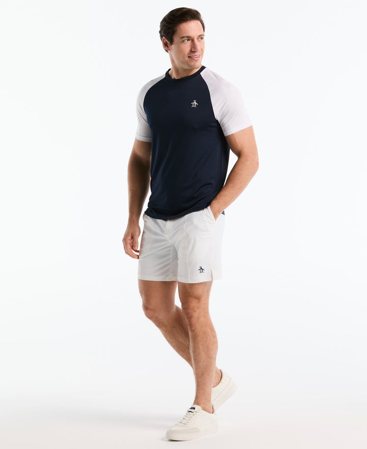 7" Heritage Stripe Shorts (Bright White) 
