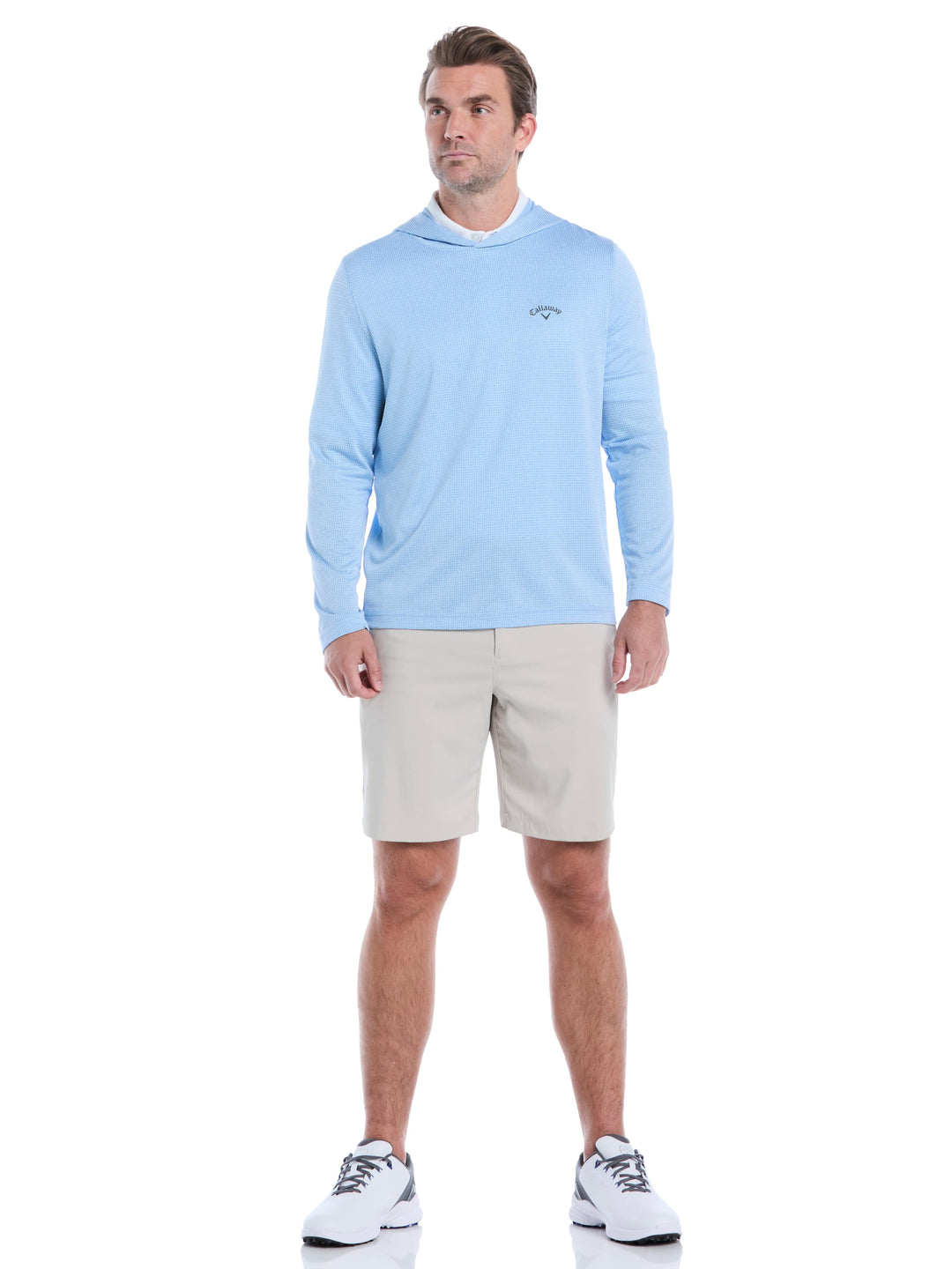 Men's Texture Coastal Hoodie