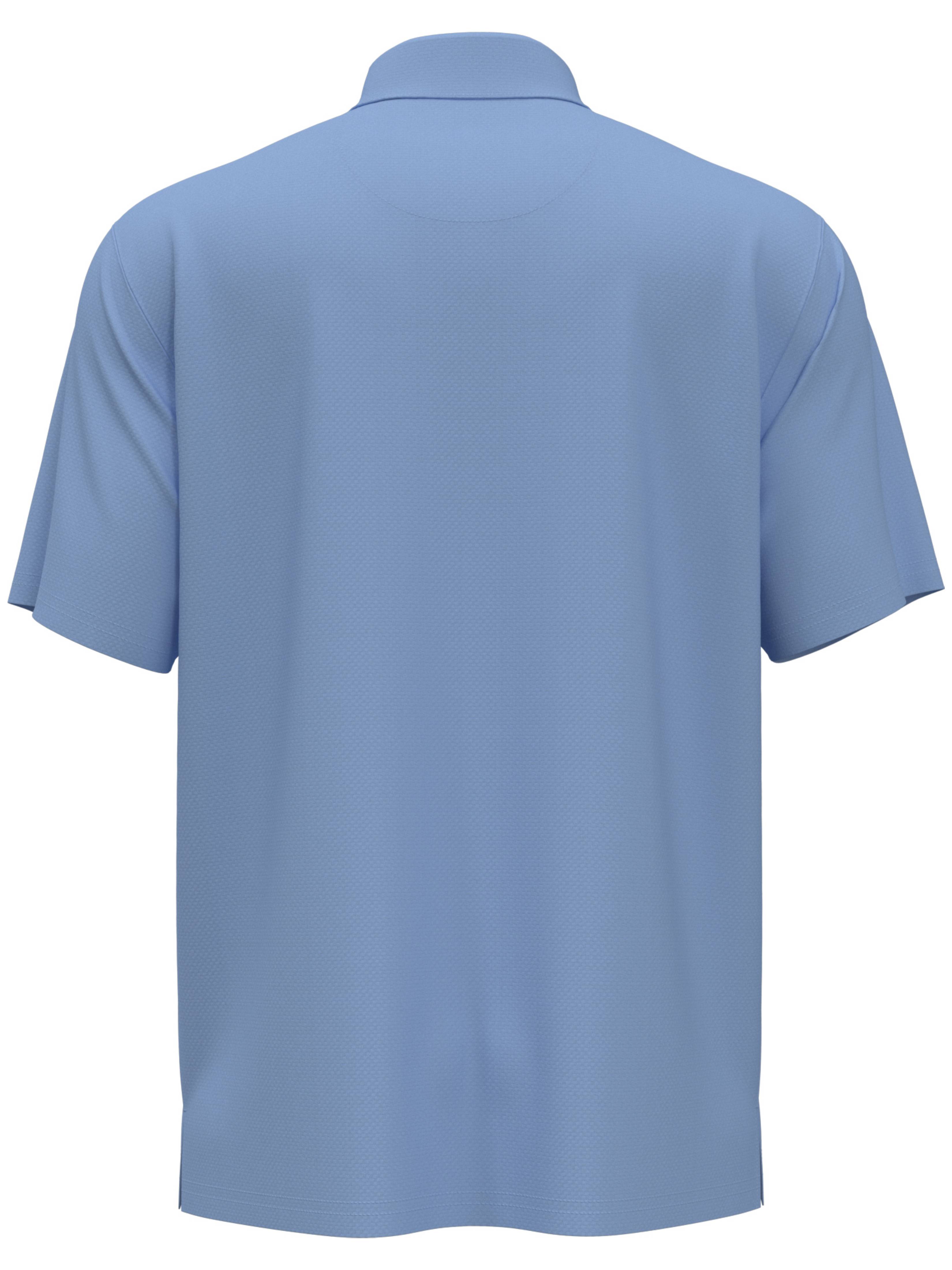Men's Textured Solid Polo – Golf Apparel Shop