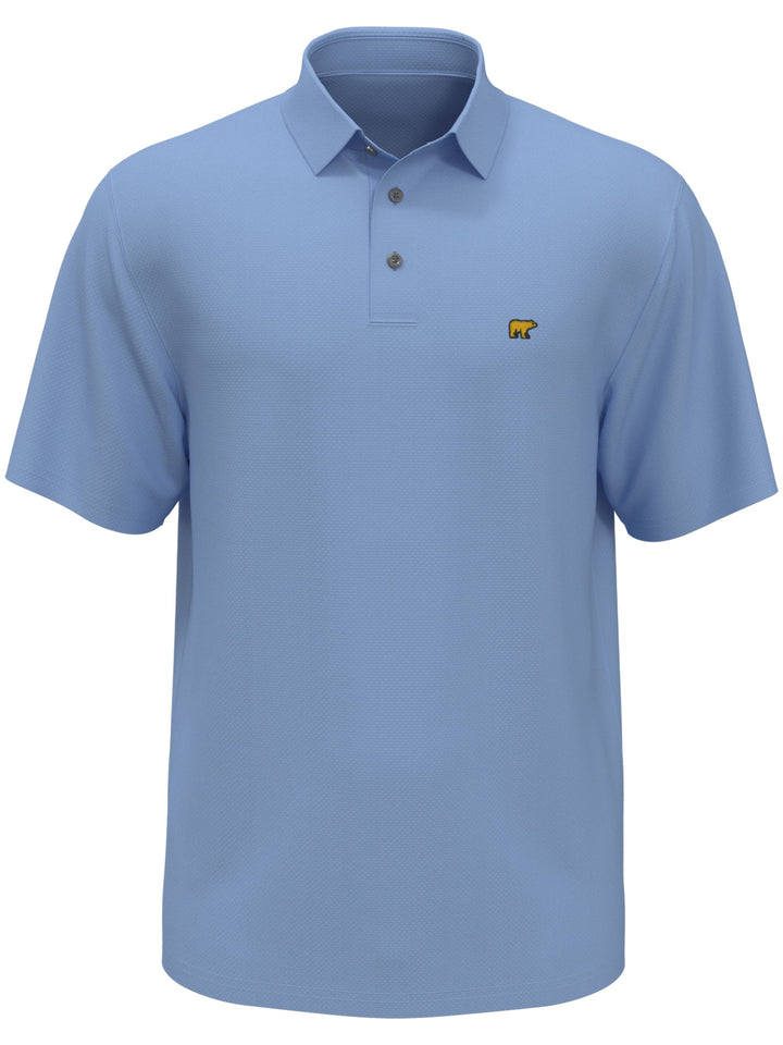 Men's Textured Solid Polo