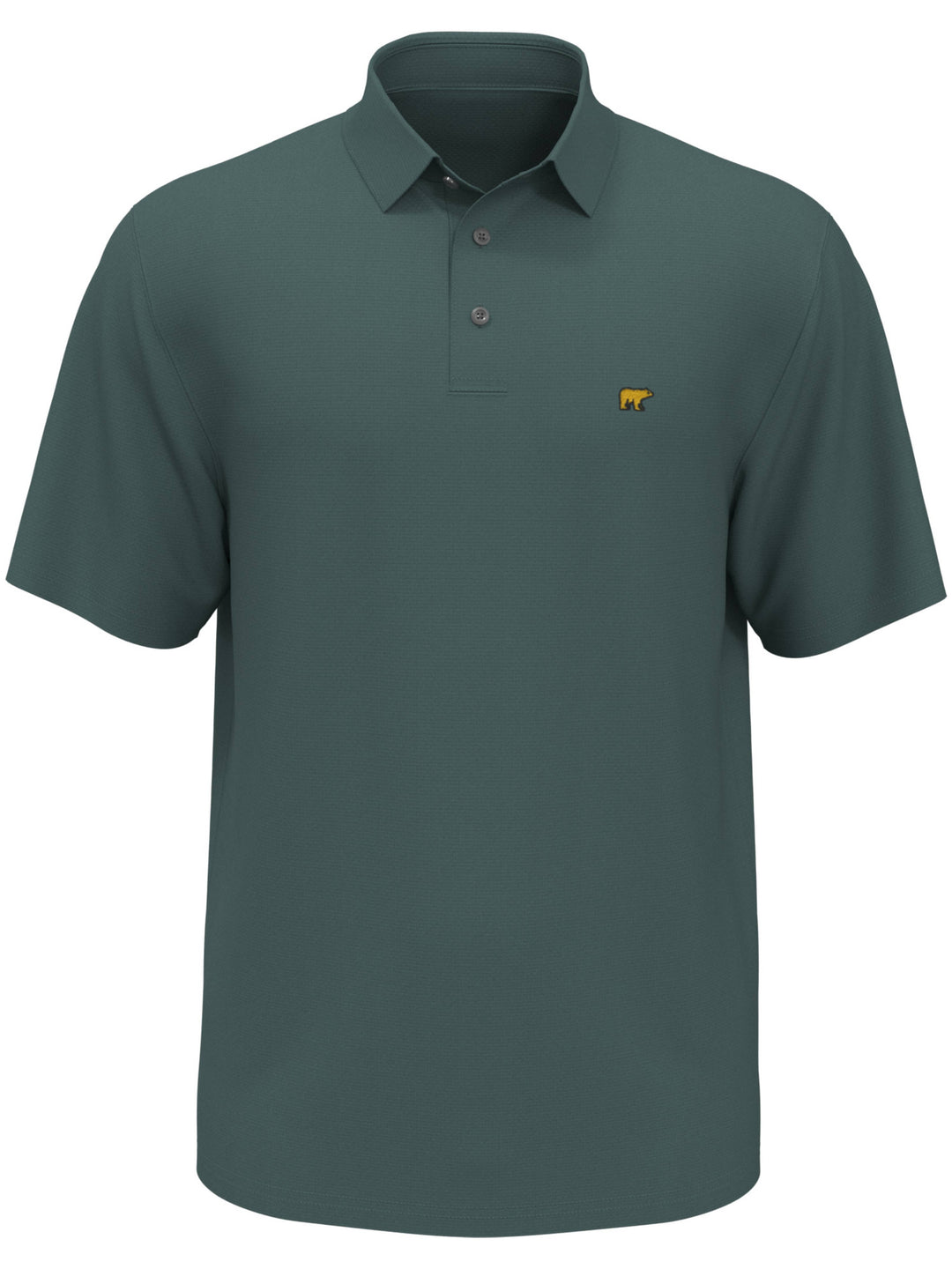 Men's Textured Solid Polo
