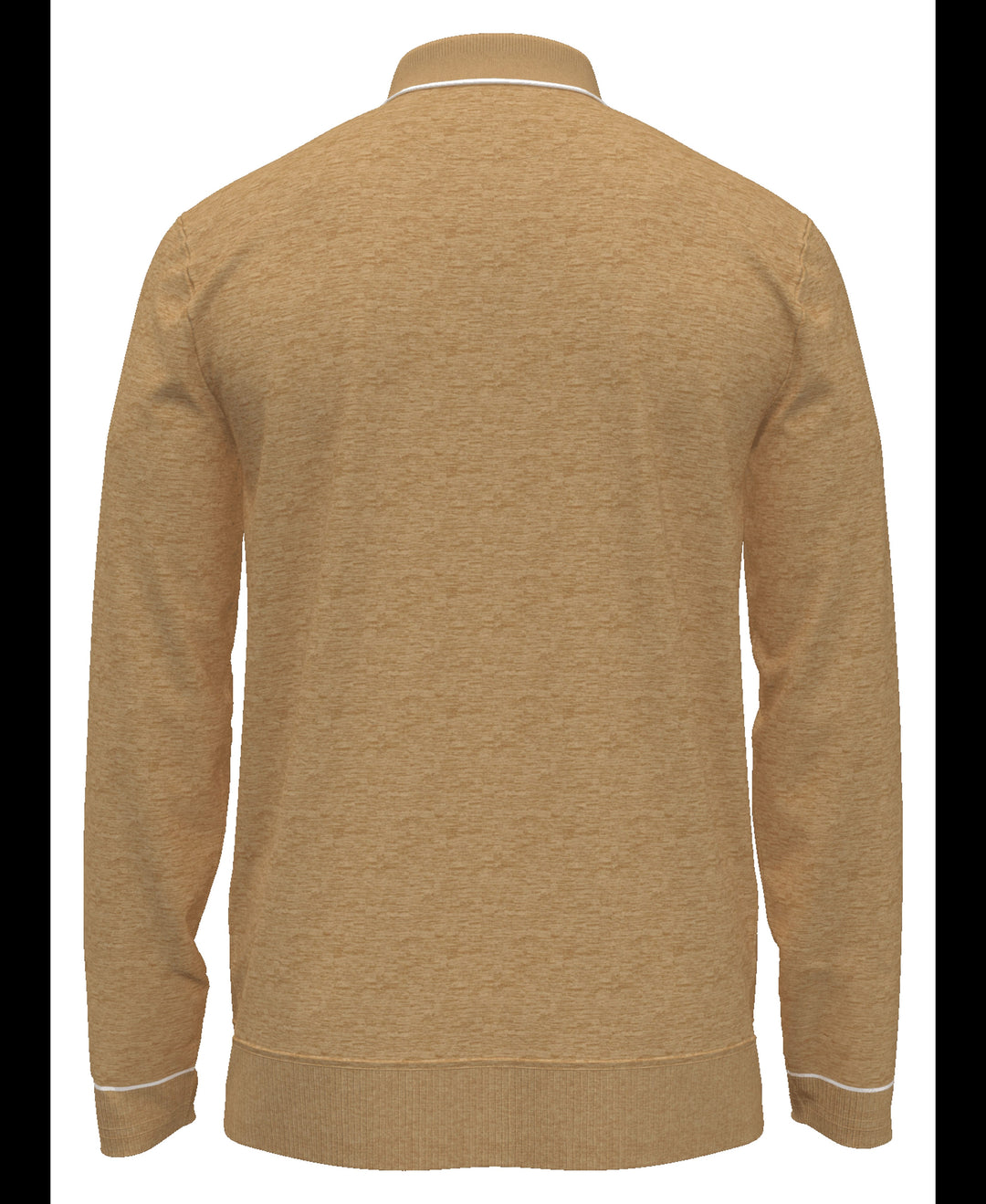 The Earl Merino Wool Blend Golf Sweater (Lt Prairie Sand Htr) 