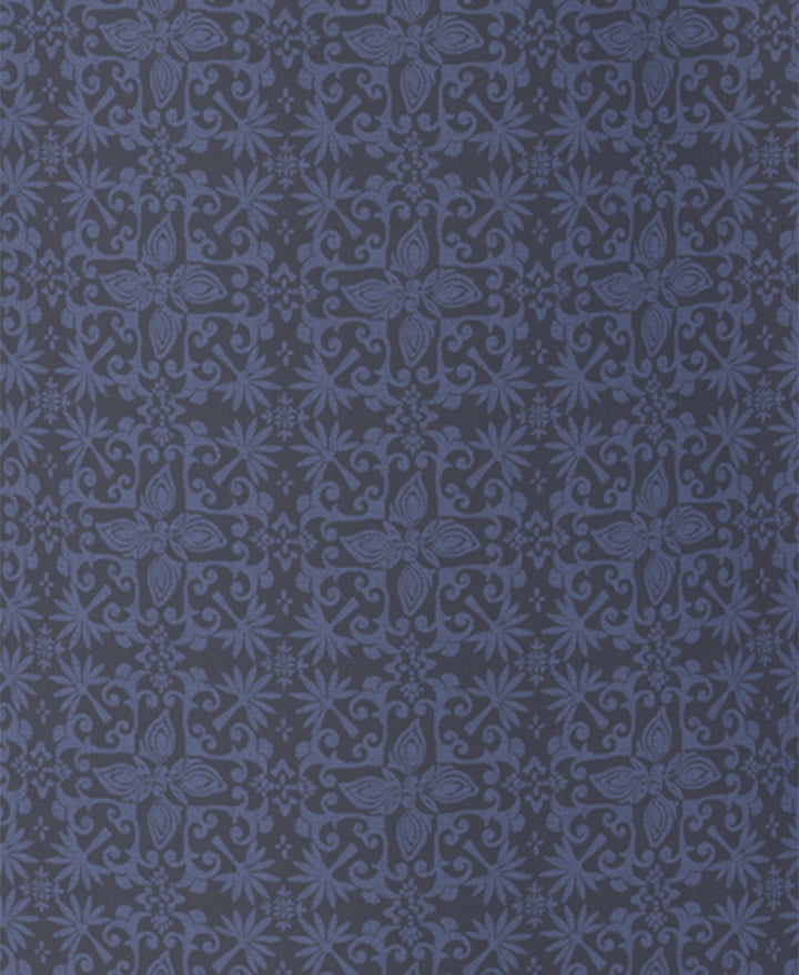 Men's Tile Print Polo (Mood Indigo) 