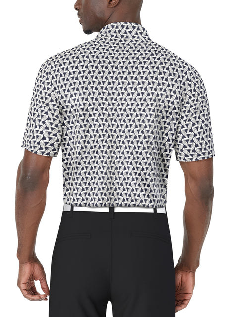 Toucan Print Golf Polo (Peacoat) 