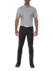 Toucan Print Golf Polo (Peacoat) 