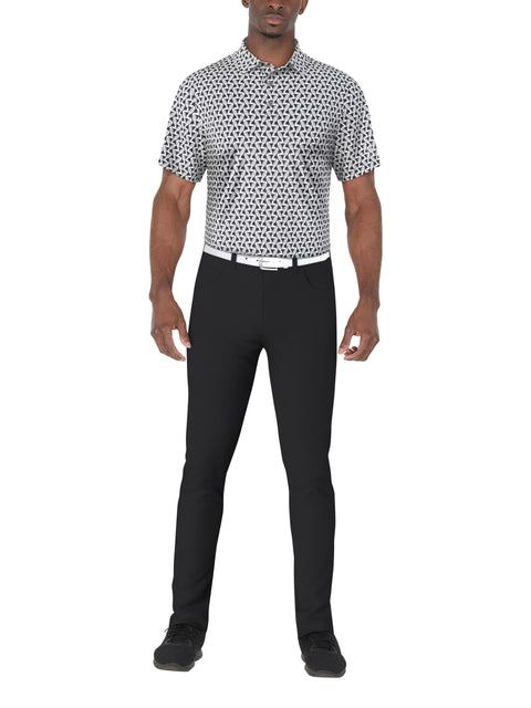 Toucan Print Golf Polo (Peacoat) 