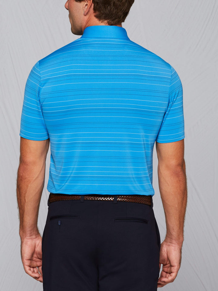 Men's Tour Authentic 4 Color Striped Polo