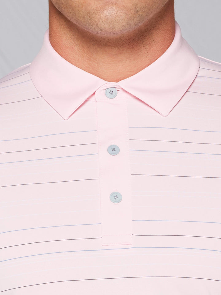 Men's Tour Authentic 4 Color Striped Polo