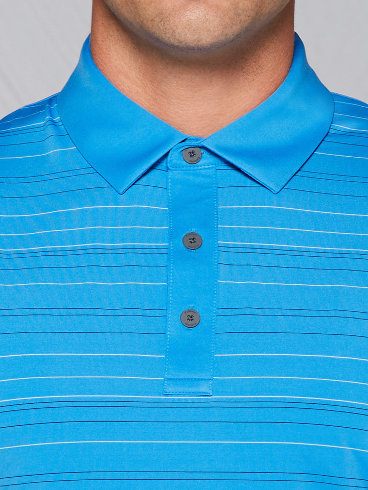Men's Tour Authentic 4 Color Striped Polo