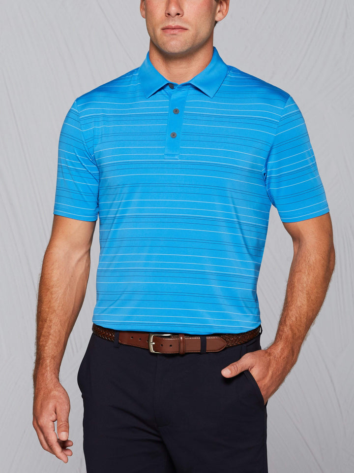 Men's Tour Authentic 4 Color Striped Polo
