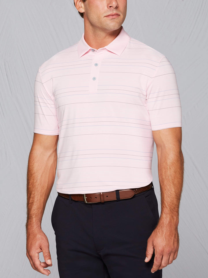 Men's Tour Authentic 4 Color Striped Polo
