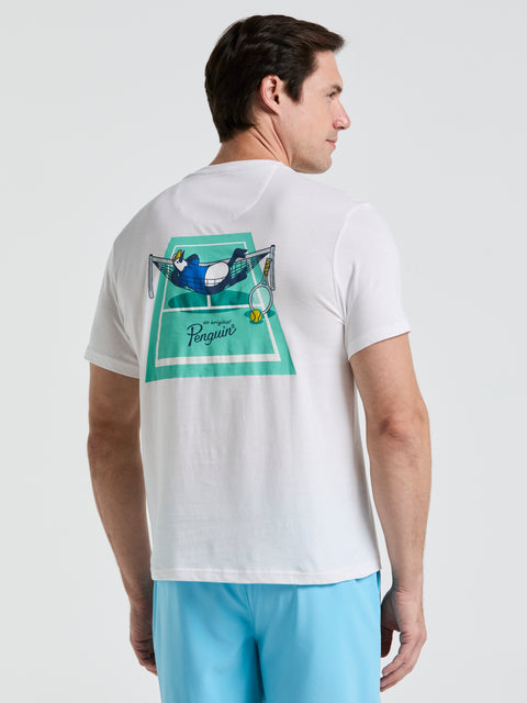 Men's Trademark Graphic Tennis Tee (Bright White) 