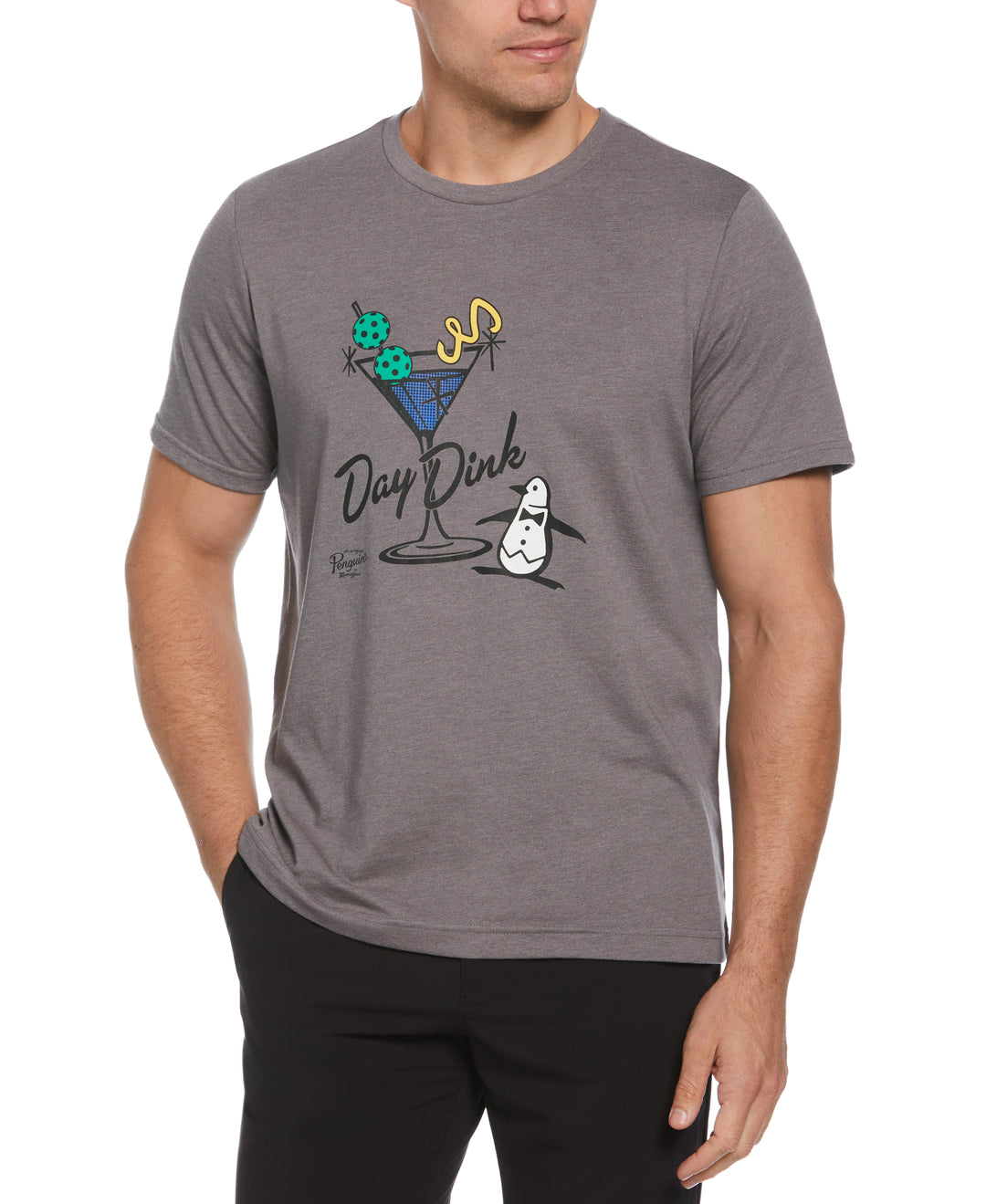 Trademark Pickleball Tee (Quiet Gray Heather) 