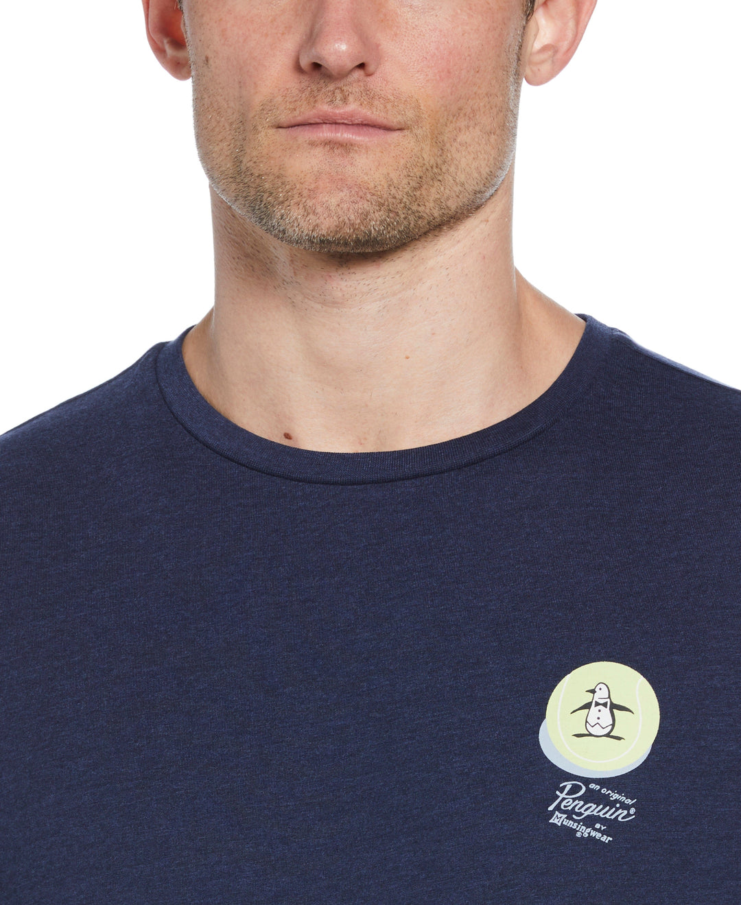 Trademark Graphic Tennis Tee (Black Iris Bijou Hthr) 