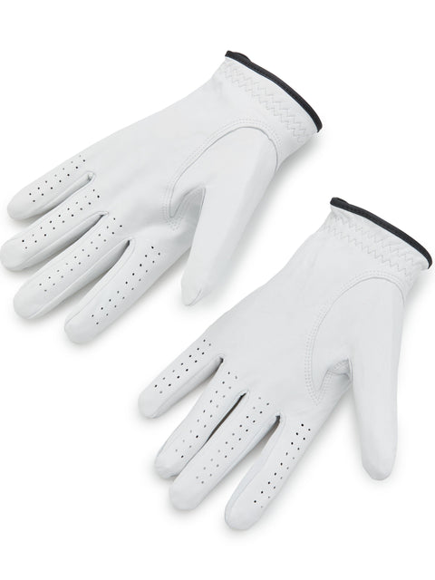 Two Pack Men's Leather Glove Cadet - Left (Bright White) 