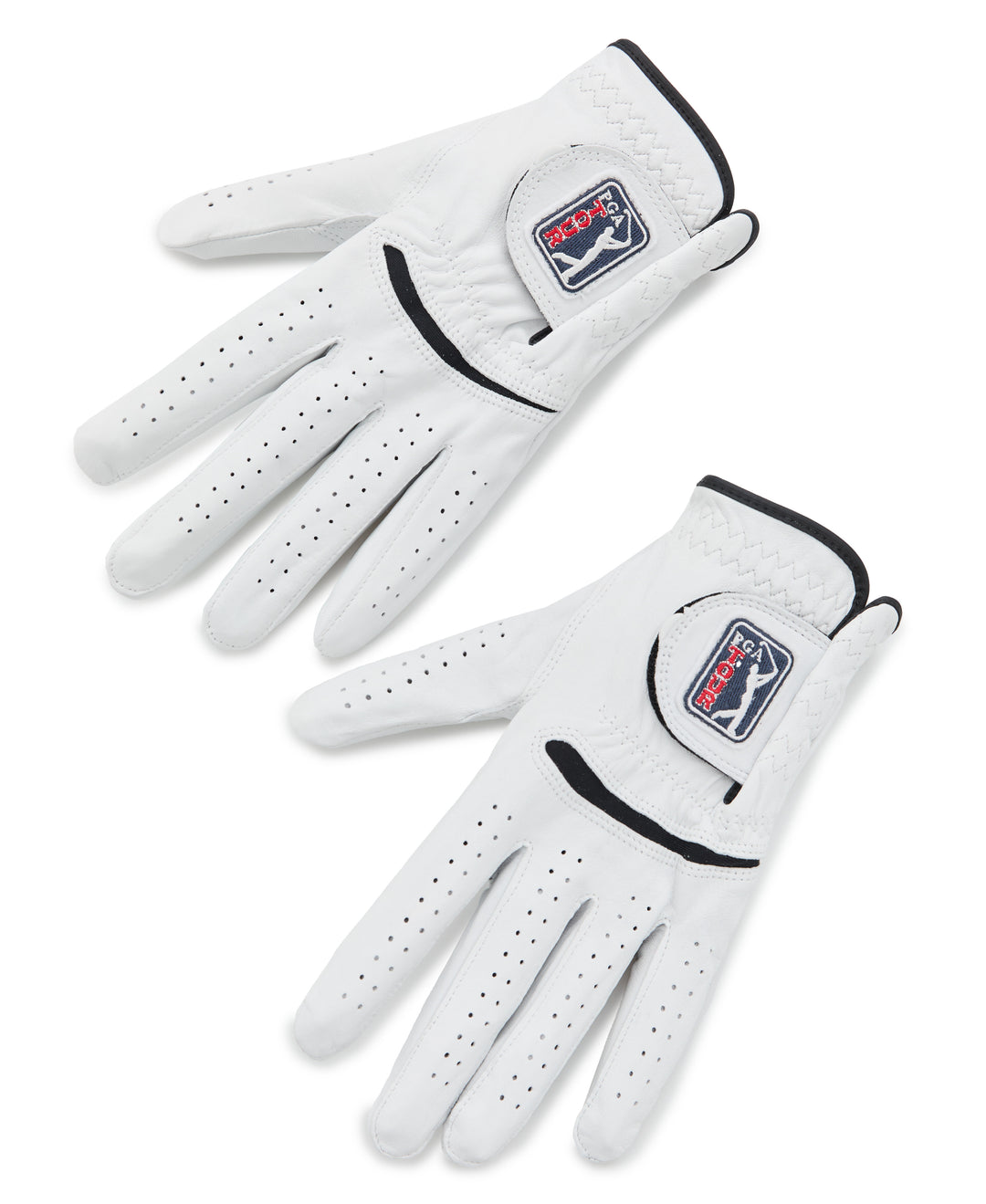 Two Pack Men's Leather Glove Cadet - Left (Bright White) 