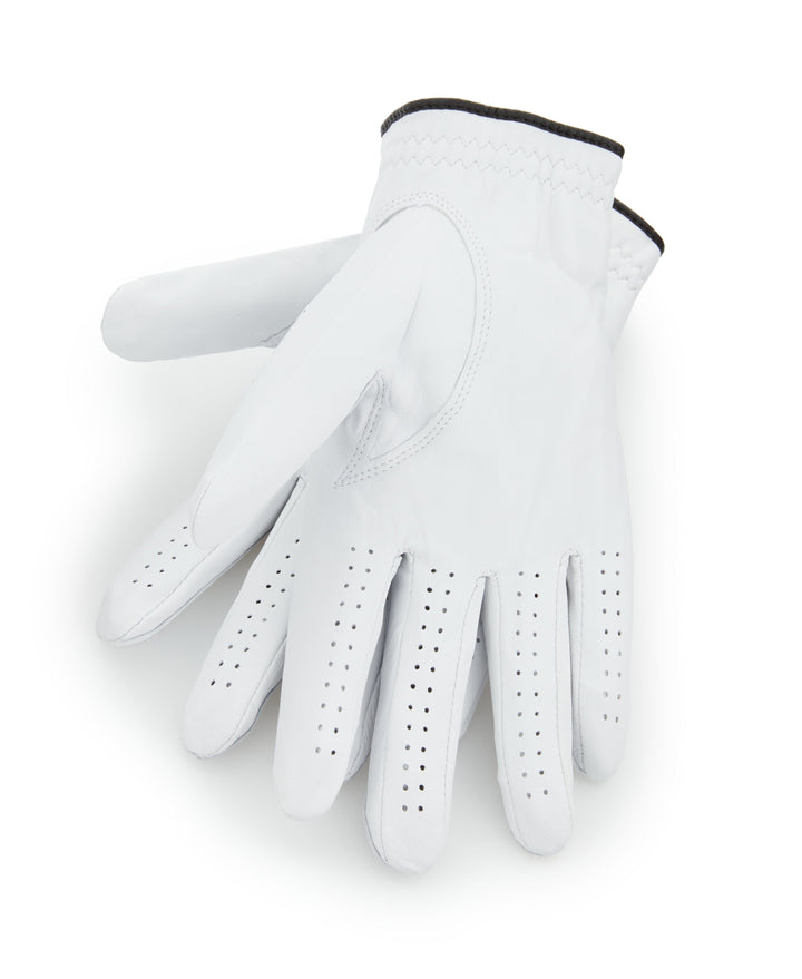 Two Pack Men's Leather Glove - Right (Bright White) 