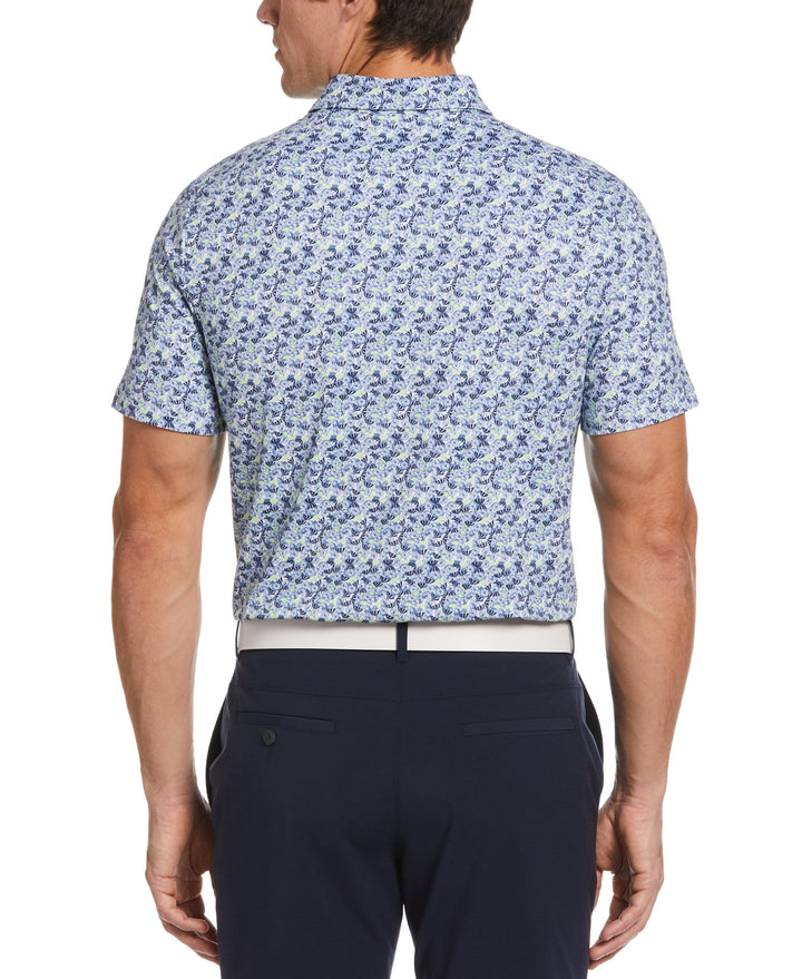 Umbrella Novelty Print Golf Polo (Astral Night) 