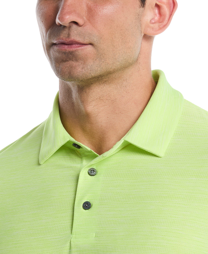 Ventilated Golf Polo (Acid Lime Htr) 