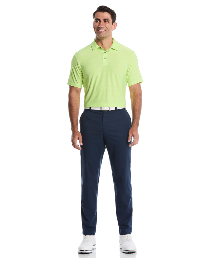 Ventilated Golf Polo (Acid Lime Htr) 