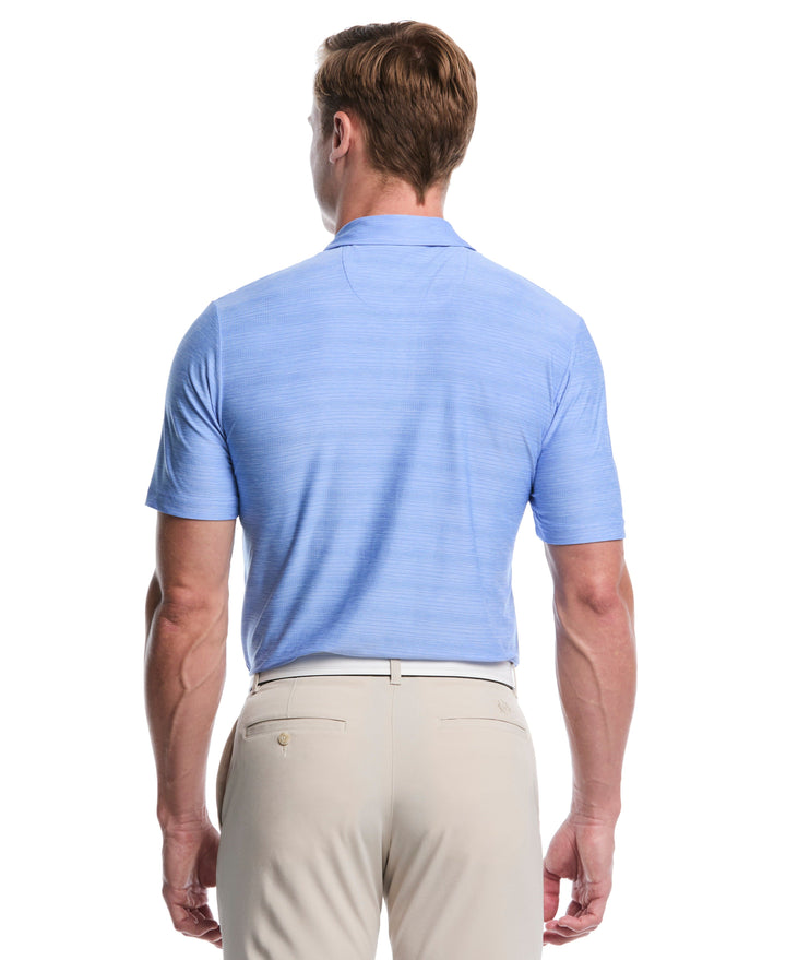 Ventilated Golf Polo (Cornflower Bl Htr) 