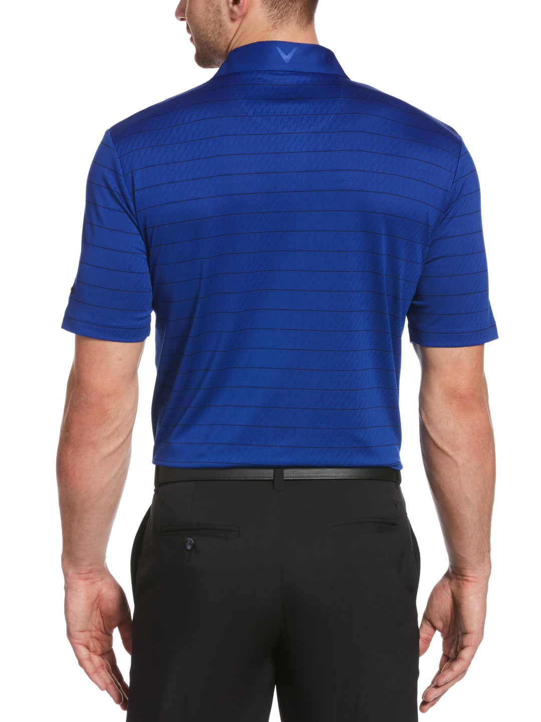 Men's Ventilated Stripe Polo