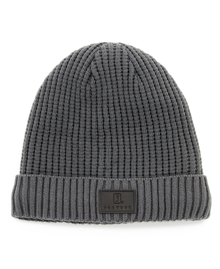 Waffle Knit Beanie (Iron Gate) 