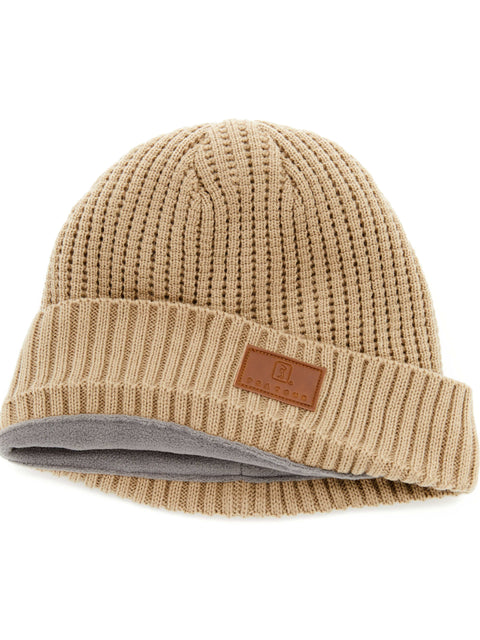 Waffle Knit Beanie (Chinchilla) 