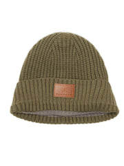 Waffle Knit Beanie (Industrial Green) 