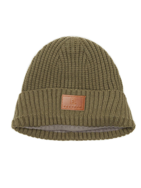 Waffle Knit Beanie (Industrial Green) 
