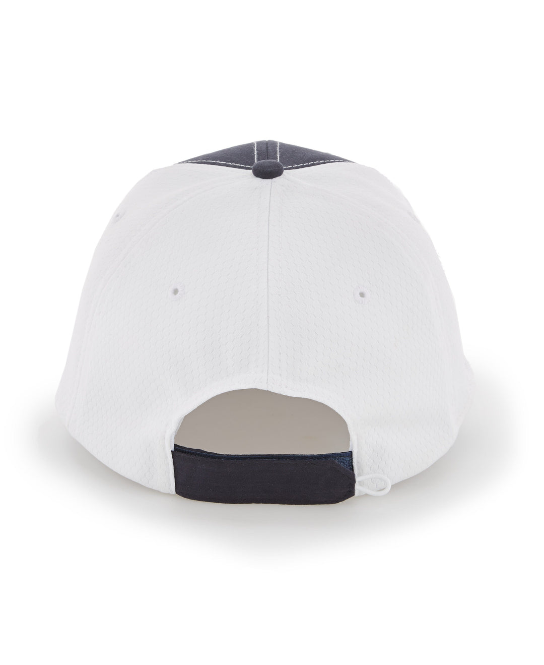 Weather Resistant Nylon Golf Hat (Navy/White) 
